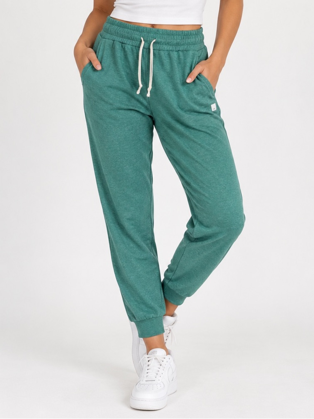 Vuori Green Merle DreamKnit Drawstring Lounge Joggers Size Large